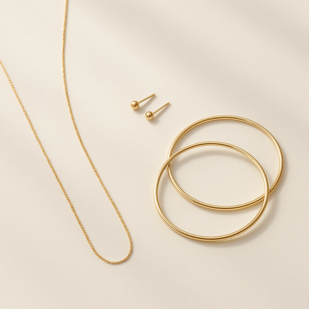 Daily wear gold jewellery